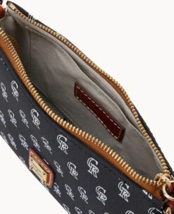 MLB Rockies Lexi Crossbody Sm Coin Case ROCKIES -Dooney & Bourke M1400G MJBLPATNROKI ALT2