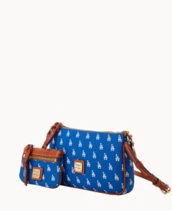 MLB Dodgers Lexi Crossbody Sm Coin Case DODGERS -Dooney & Bourke M1400G MJBUPATNDODG ALT1 1
