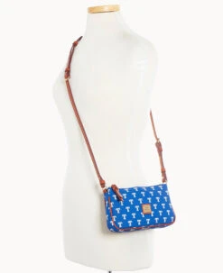 MLB Rangers Lexi Crossbody Sm Coin Case RANGERS -Dooney & Bourke M1400G MJBUPATNRNGR ALT4