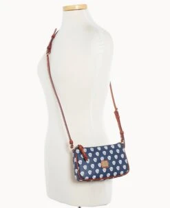 MLB Brewers Lexi Crossbody Sm Coin Case BREWERS 16 MLB Brewers Lexi Crossbody Sm Coin Case BREWERS -Dooney & Bourke M1400G MJNVPATNBRWS ALT4 1