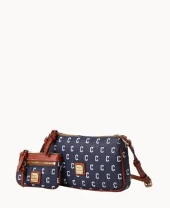 MLB Guardians Lexi Crossbody Small Coin Case GUARDIANS 14 MLB Guardians Lexi Crossbody Small Coin Case GUARDIANS -Dooney & Bourke M1400G MJNVPATNGUAR ALT1 1