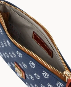 MLB Twins Lexi Crossbody Sm Coin Case TWINS 11 MLB Twins Lexi Crossbody Sm Coin Case TWINS -Dooney & Bourke M1400G MJNVPATNTWNS ALT2