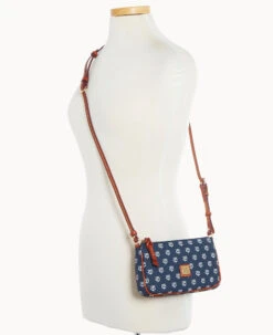 MLB Twins Lexi Crossbody Sm Coin Case TWINS 12 MLB Twins Lexi Crossbody Sm Coin Case TWINS -Dooney & Bourke M1400G MJNVPATNTWNS ALT4