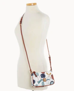 MLB Mariners Lexi Crossbody Sm Coin Case MARINERS -Dooney & Bourke M1400G QUMWPATNMRNR ALT4