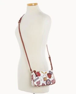 MLB Nationals Lexi Crossbody Sm Coin Case NATIONALS -Dooney & Bourke M1400G QUMWPATNNTNL ALT4 1
