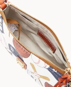 MLB Tigers Lexi Crossbody Sm Coin Case TIGERS -Dooney & Bourke M1400G QUMWPATNTGRS ALT2 1