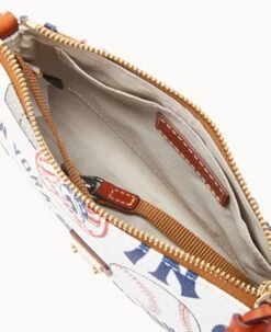 MLB Yankees Lexi Crossbody Sm Coin Case YANKEES -Dooney & Bourke M1400G QUMWPATNYANK ALT2 1