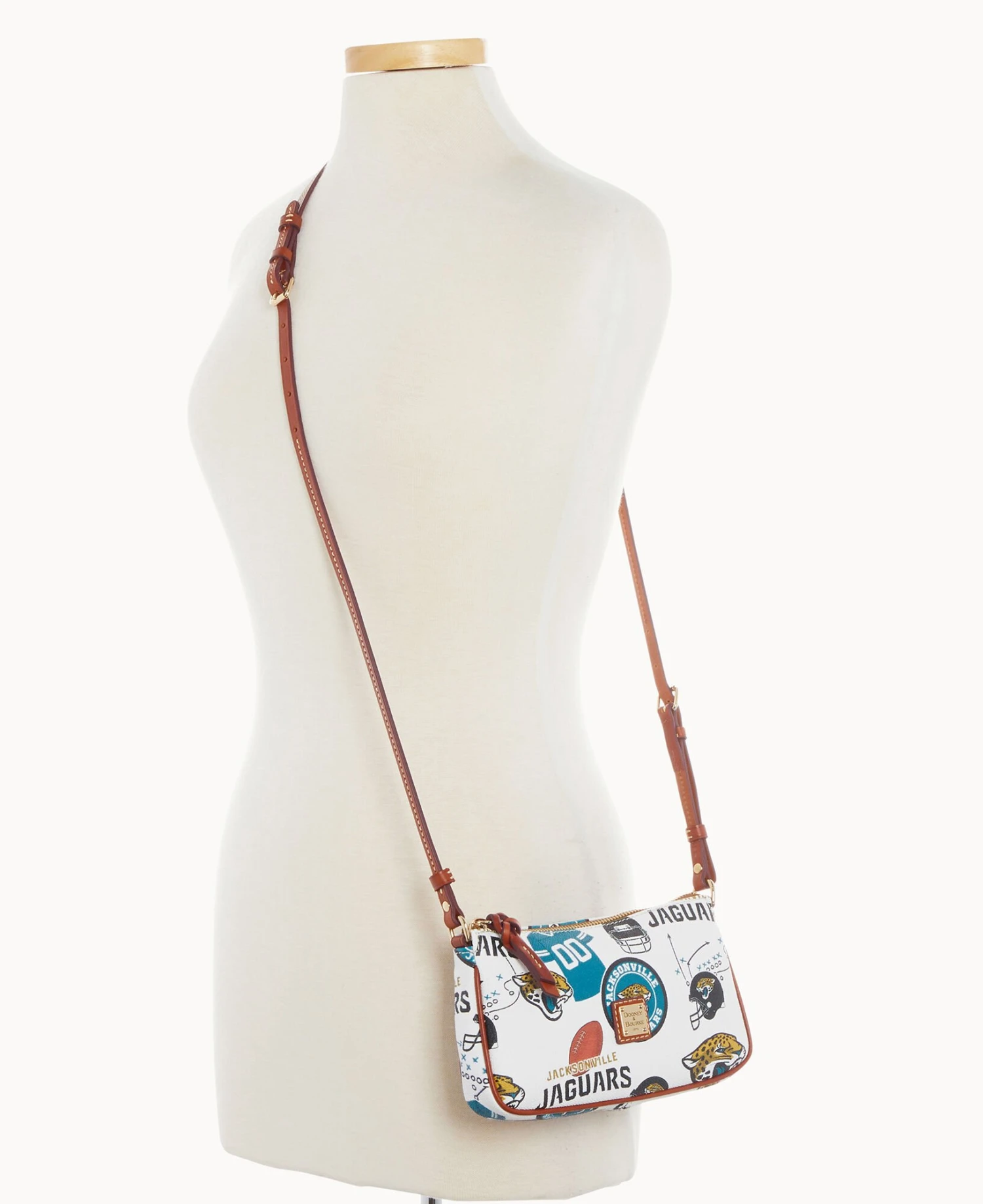 NFL Jaguars Lexi Crossbody Sm Coin Case JAGUARS 8 NFL Jaguars Lexi Crossbody Sm Coin Case JAGUARS - Image 8