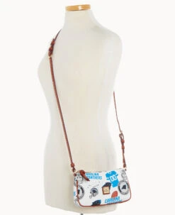 NFL Panthers Lexi Crossbody Sm Coin Case PANTHERS 12 NFL Panthers Lexi Crossbody Sm Coin Case PANTHERS -Dooney & Bourke M1400G QWMWPATNPANT ALT4