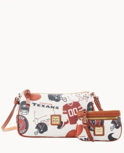 NFL Texans Lexi Crossbody Sm Coin Case TEXANS -Dooney & Bourke M1400G QWMWPATNTEXA 2