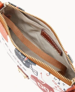 NFL Texans Lexi Crossbody Sm Coin Case TEXANS -Dooney & Bourke M1400G QWMWPATNTEXA ALT2