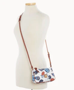 NFL Titans Lexi Crossbody Sm Coin Case TITANS -Dooney & Bourke M1400G QWMWPATNTTNS ALT4