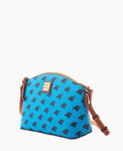NFL Panthers Suki Crossbody Med Wristlet PANTHERS -Dooney & Bourke M1696G NJBUPATNPANT ALT1 1