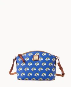 NFL Rams Suki Crossbody Med Wristlet RAMS -Dooney & Bourke M1696G NJBUPATNRAMS 2