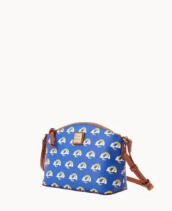 NFL Rams Suki Crossbody Med Wristlet RAMS -Dooney & Bourke M1696G NJBUPATNRAMS ALT1 1