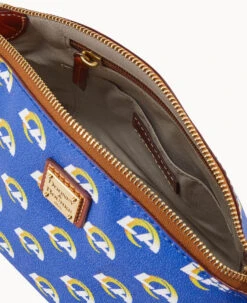 NFL Rams Suki Crossbody Med Wristlet RAMS -Dooney & Bourke M1696G NJBUPATNRAMS ALT2