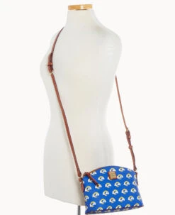 NFL Rams Suki Crossbody Med Wristlet RAMS -Dooney & Bourke M1696G NJBUPATNRAMS ALT4