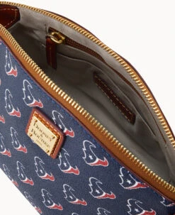 NFL Texans Suki Crossbody Med Wristlet TEXANS -Dooney & Bourke M1696G NJNVPATNTEXA ALT2