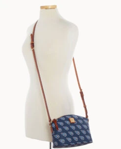 NFL Titans Suki Crossbody Med Wristlet TITANS 18 NFL Titans Suki Crossbody Med Wristlet TITANS -Dooney & Bourke M1696G NJNVPATNTTNS ALT5