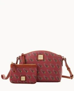 NFL AZ Cardinals Suki Crossbody Med Wristlet CARDINALS 23 NFL AZ Cardinals Suki Crossbody Med Wristlet CARDINALS -Dooney & Bourke M1696G NJRDPATNCDNA ALT4 1