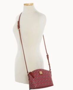 NFL AZ Cardinals Suki Crossbody Med Wristlet CARDINALS 24 NFL AZ Cardinals Suki Crossbody Med Wristlet CARDINALS -Dooney & Bourke M1696G NJRDPATNCDNA ALT5 1