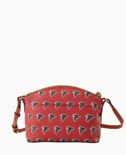 NFL Falcons Suki Crossbody Med Wristlet FALCONS -Dooney & Bourke M1696G NJRDPATNFALC ALT3