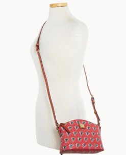 NFL Falcons Suki Crossbody Med Wristlet FALCONS -Dooney & Bourke M1696G NJRDPATNFALC ALT4