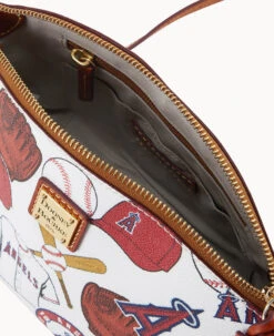 MLB Angels Suki Crossbody Med Wristlet ANGELS -Dooney & Bourke M1696G QUMWPATNANGL ALT2