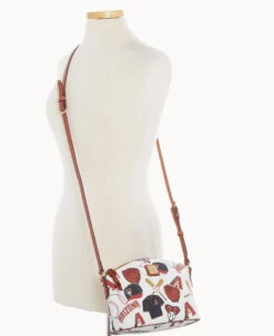 MLB Diamondbacks Suki Crossbody Med Wristlet DIAMONDBACKS 18 MLB Diamondbacks Suki Crossbody Med Wristlet DIAMONDBACKS -Dooney & Bourke M1696G QUMWPATNDBAK ALT5