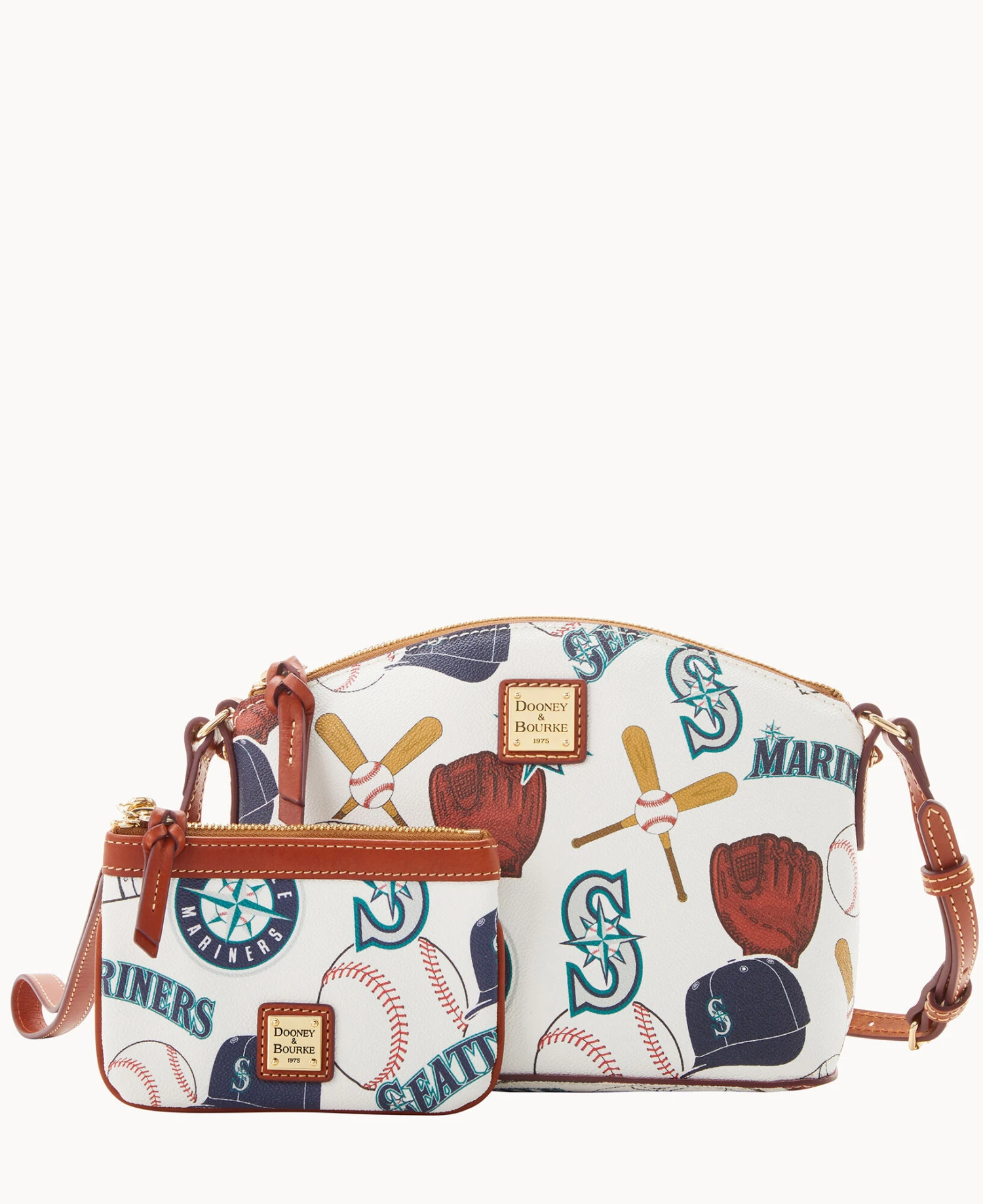 MLB Mariners Suki Crossbody Med Wristlet MARINERS 5 MLB Mariners Suki Crossbody Med Wristlet MARINERS - Image 5