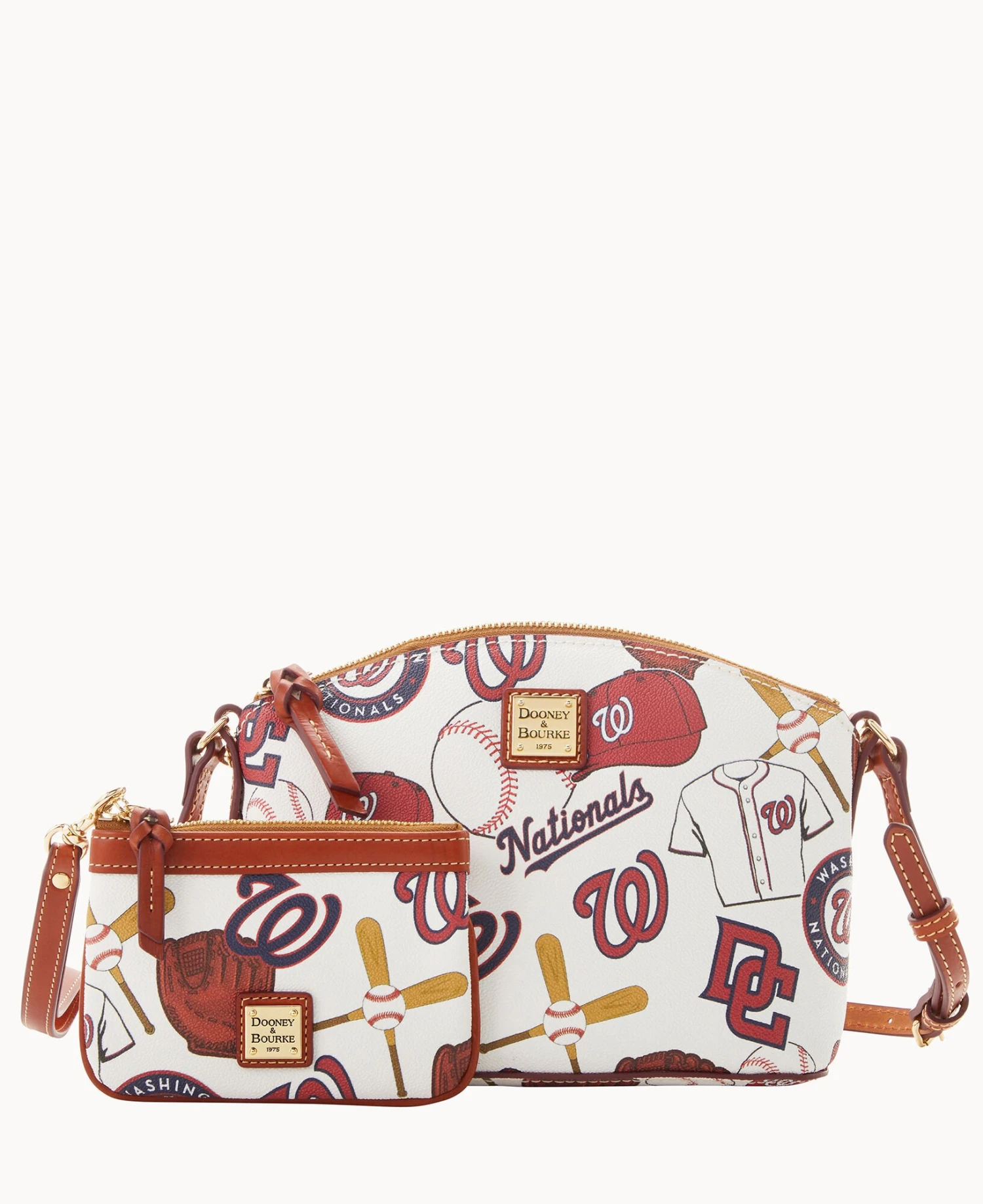 MLB Nationals Suki Crossbody Med Wristlet NATIONALS 11 MLB Nationals Suki Crossbody Med Wristlet NATIONALS - Image 11