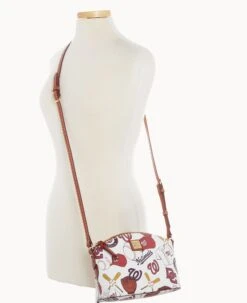MLB Nationals Suki Crossbody Med Wristlet NATIONALS 24 MLB Nationals Suki Crossbody Med Wristlet NATIONALS -Dooney & Bourke M1696G QUMWPATNNTNL ALT5 1