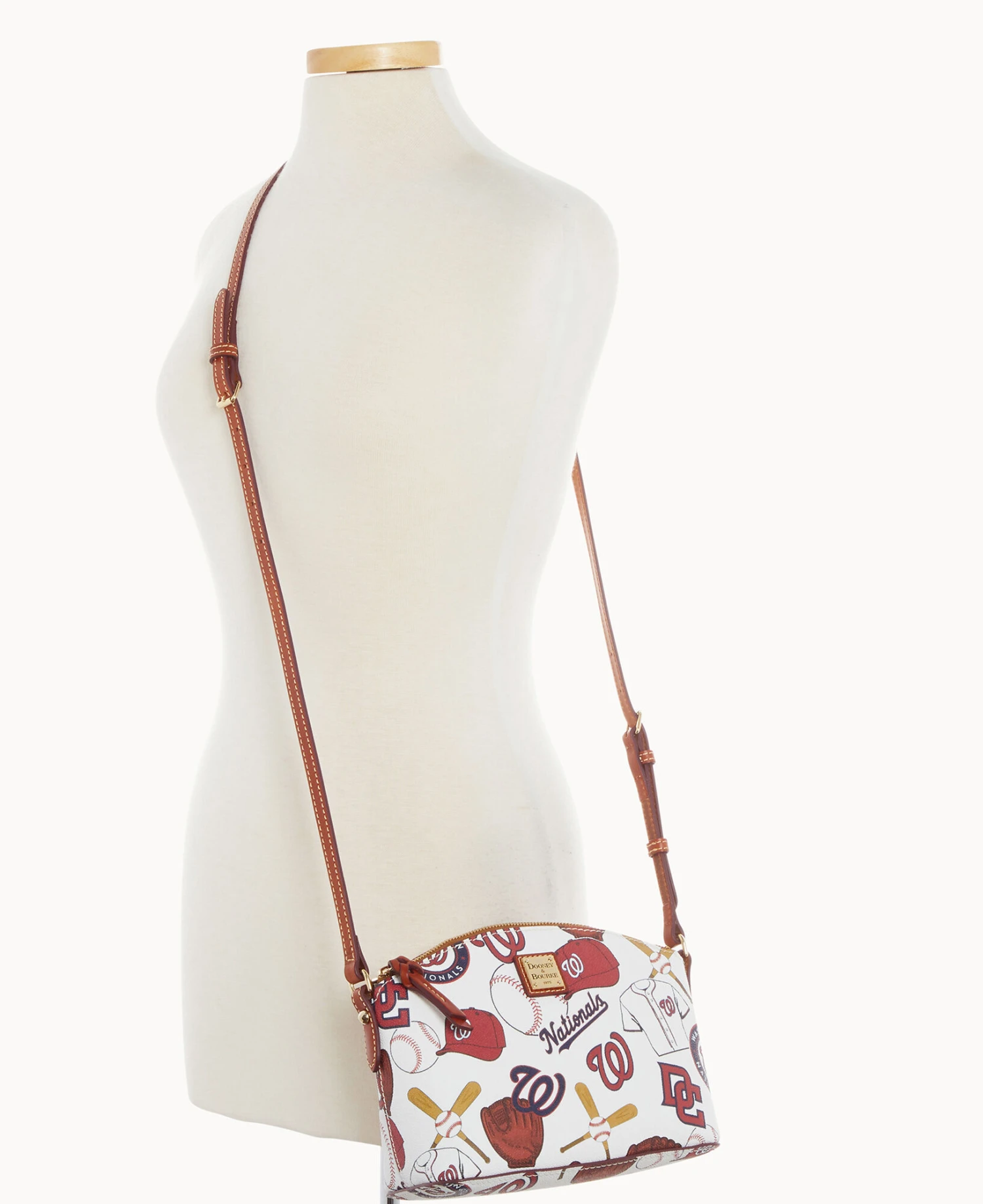 MLB Nationals Suki Crossbody Med Wristlet NATIONALS 6 MLB Nationals Suki Crossbody Med Wristlet NATIONALS - Image 6