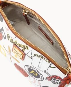 MLB Pirates Suki Crossbody Med Wristlet PIRATES -Dooney & Bourke M1696G QUMWPATNPRAT ALT2 1