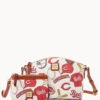 MLB Reds Suki Crossbody Med Wristlet REDS