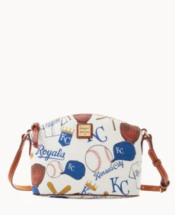 MLB Royals Suki Crossbody Med Wristlet ROYALS -Dooney & Bourke M1696G QUMWPATNRYLS 2