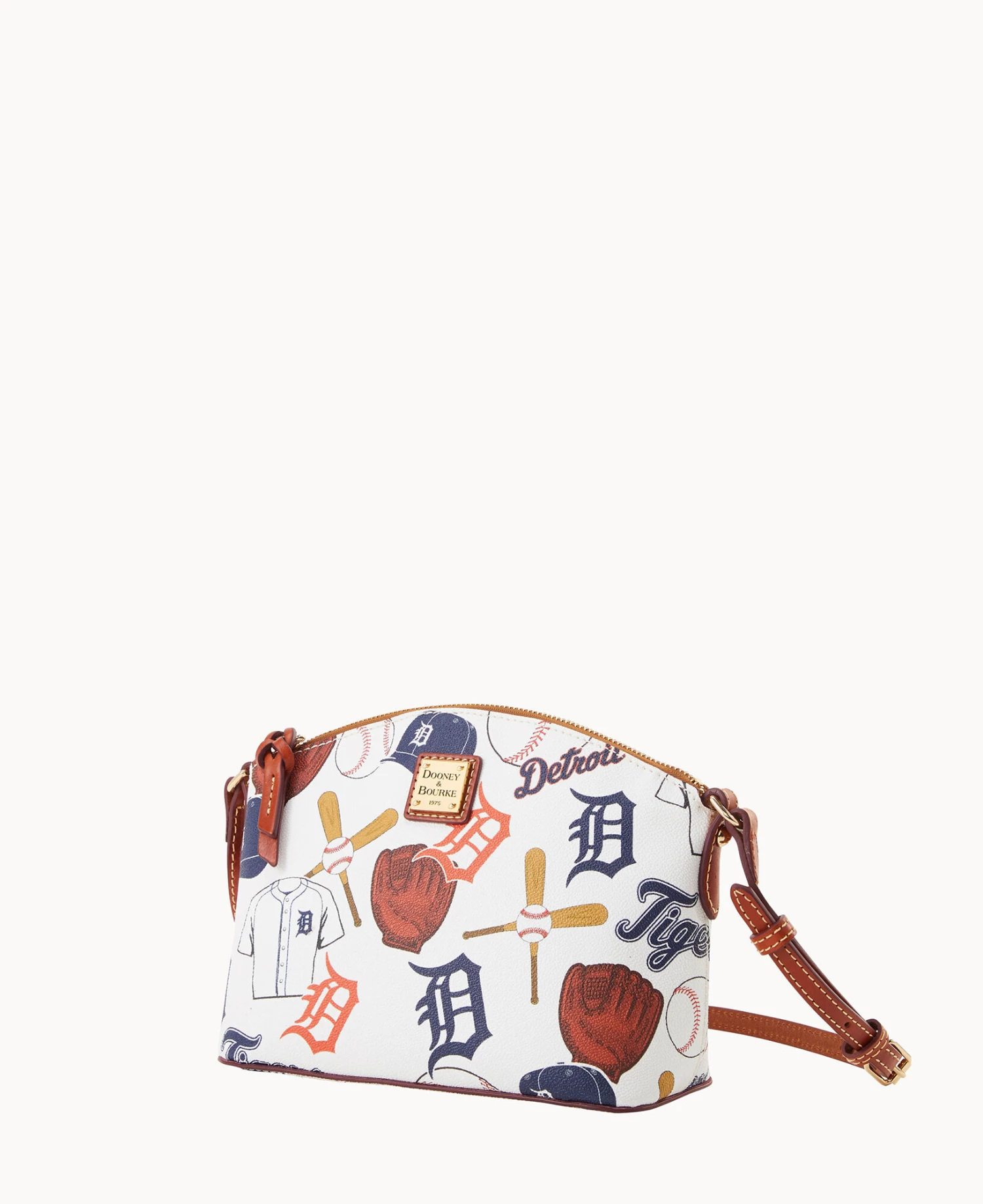MLB Tigers Suki Crossbody Med Wristlet TIGERS 2 MLB Tigers Suki Crossbody Med Wristlet TIGERS - Image 2
