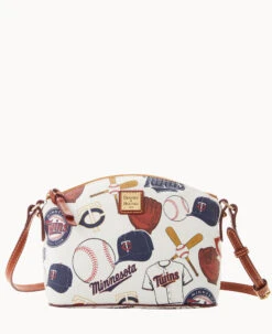 MLB Twins Suki Crossbody Med Wristlet TWINS