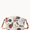 MLB White Sox Suki Crossbody Med Wristlet WHITE SOX