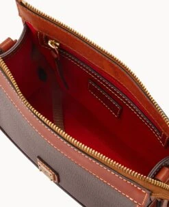 Pebble Grain Zip Crossbody With Small Coin Case Elephant -Dooney & Bourke M1746G P1ELPATN ALT2 1