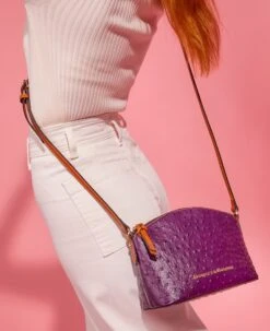 Ostrich Ruby Crossbody Black -Dooney & Bourke OT0367 ILD lifestyle 1