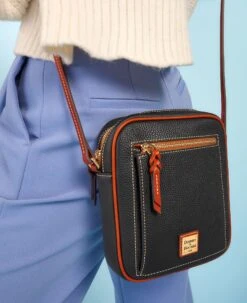 Pebble Grain Camera Crossbody White -Dooney & Bourke R2432 ILD lifestyle 1