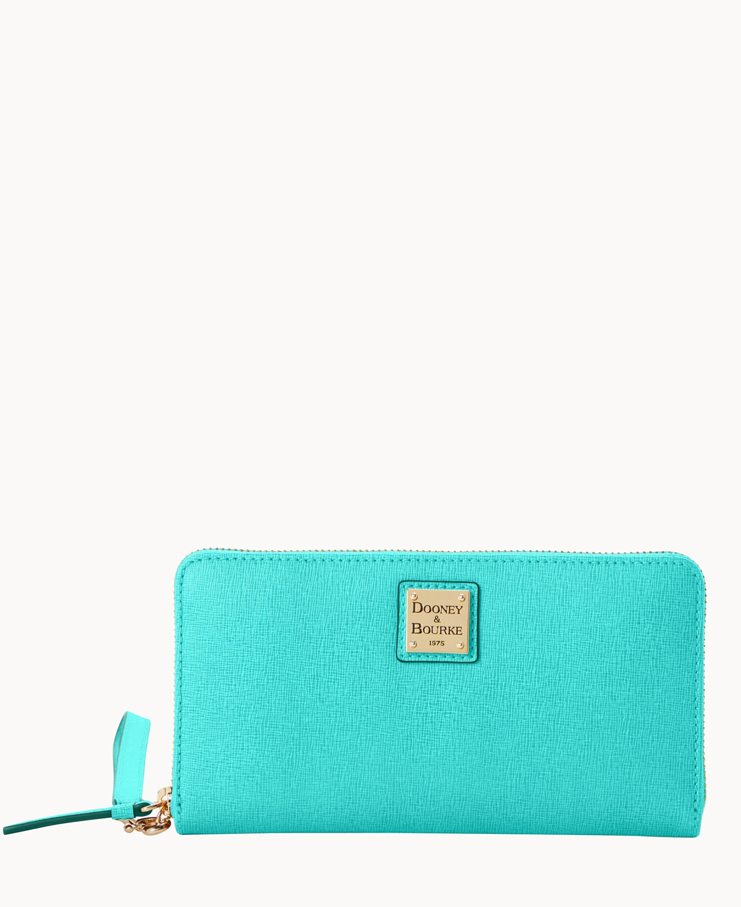 Saffiano Large Zip Around Wristlet Glacier Blue 17 Saffiano Large Zip Around Wristlet Glacier Blue - Image 17