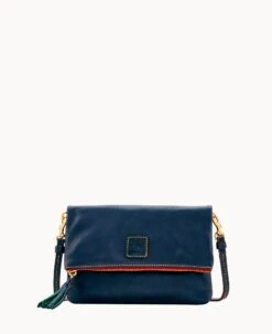 Florentine Foldover Zip Crossbody Natural -Dooney & Bourke W0173D SCNVSCNVQ000