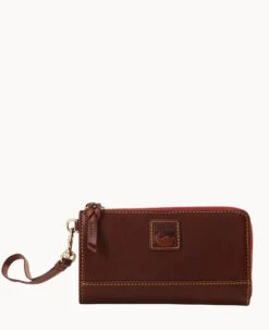 Florentine Folded Zip Wristlet Black Black -Dooney & Bourke W0177D SCCSSCCS