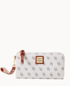 Gretta Folded Zip Wristlet Bone 26 Gretta Folded Zip Wristlet Bone -Dooney & Bourke W0177G NGBOPATN 2