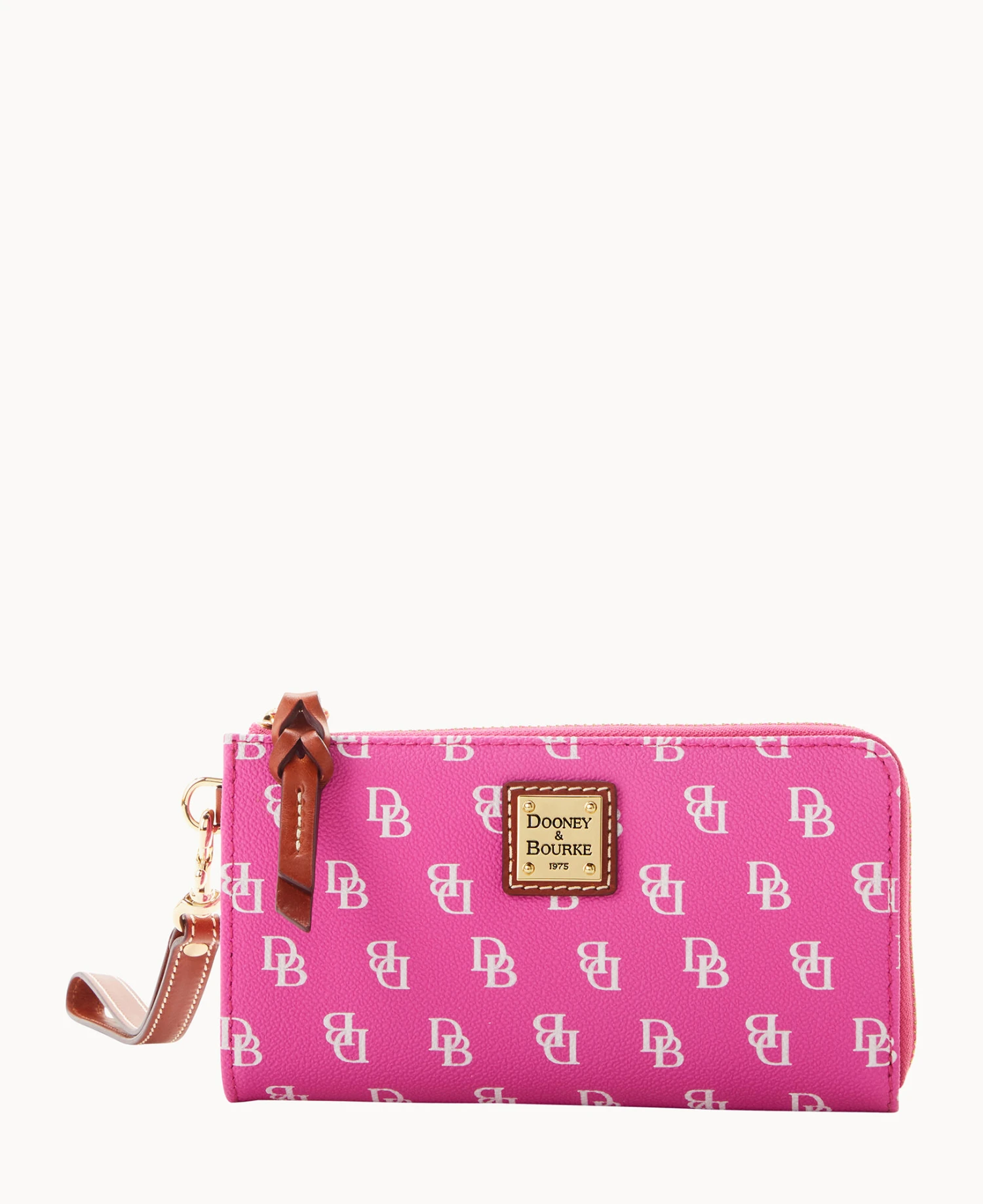 Gretta Folded Zip Wristlet Bone 12 Gretta Folded Zip Wristlet Bone - Image 12