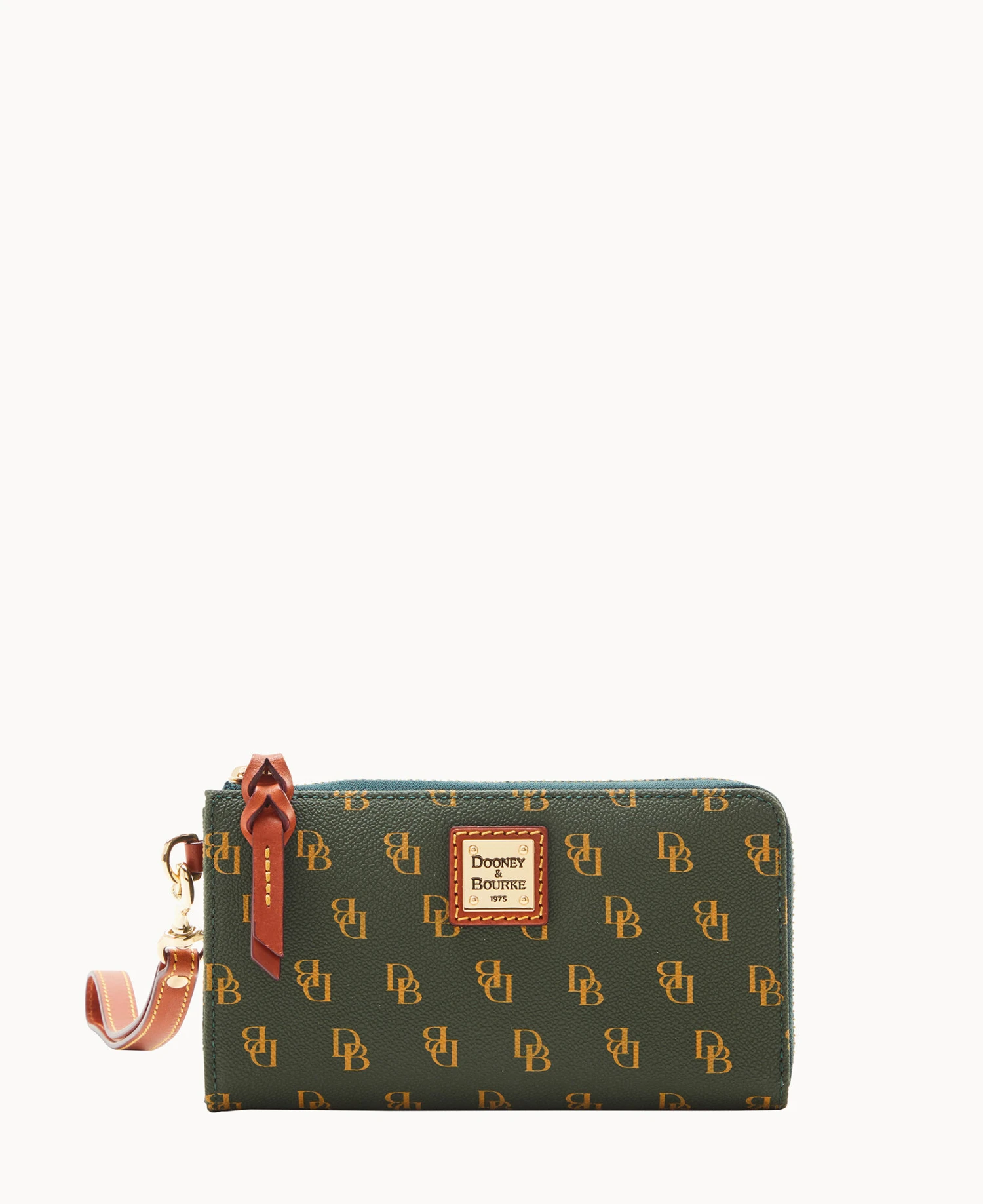 Gretta Folded Zip Wristlet Bone 13 Gretta Folded Zip Wristlet Bone - Image 13