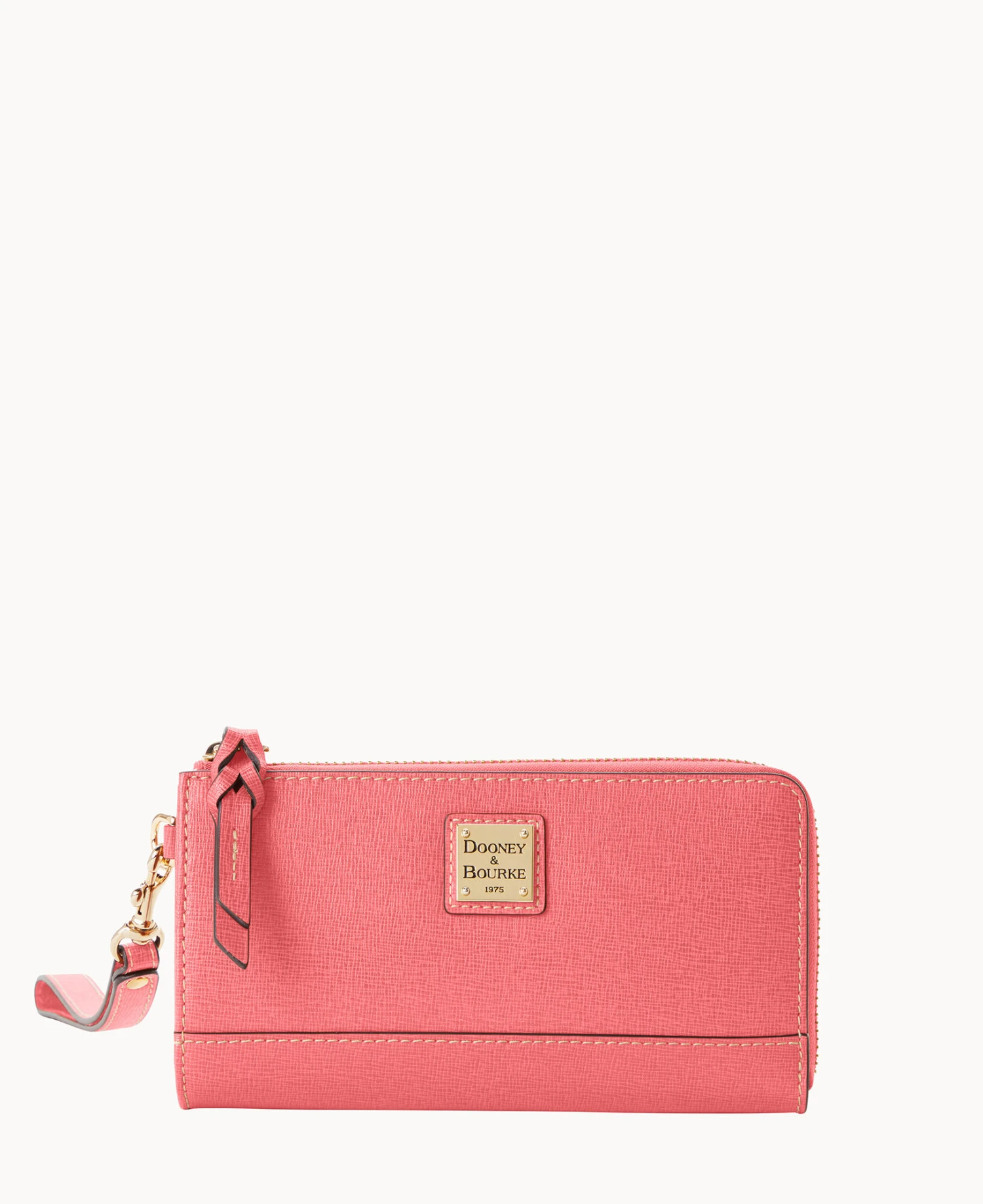 Saffiano Folded Zip Wristlet Black 13 Saffiano Folded Zip Wristlet Black - Image 13