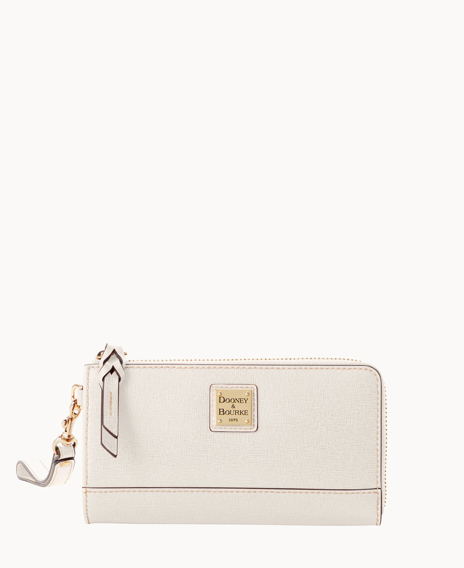 Saffiano Folded Zip Wristlet Black 17 Saffiano Folded Zip Wristlet Black - Image 17